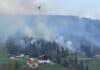 Update: Waldbrand im Lesachtal – 110 Hektar stehen in Flammen