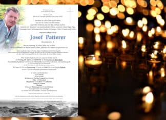 Große Betroffenheit: „Joschi“ Patterer im Alter von 64 Jahren verstorben