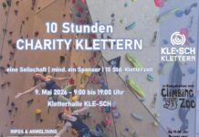 Charity-Event im KLE-SCH: Klettern für den guten Zweck