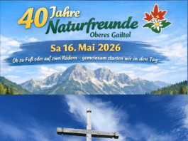 40 Jahre Naturfreunde Oberes Gailtal: Jubiläumsfeier am Wieserberg