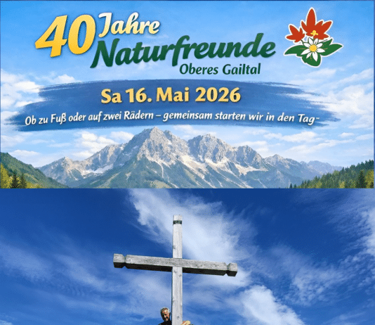 40 Jahre Naturfreunde Oberes Gailtal: Jubiläumsfeier am Wieserberg