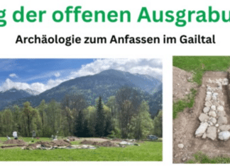 Tag der offenen Ausgrabung im Gailtal: Archäologie zum Anfassen im Gailtal