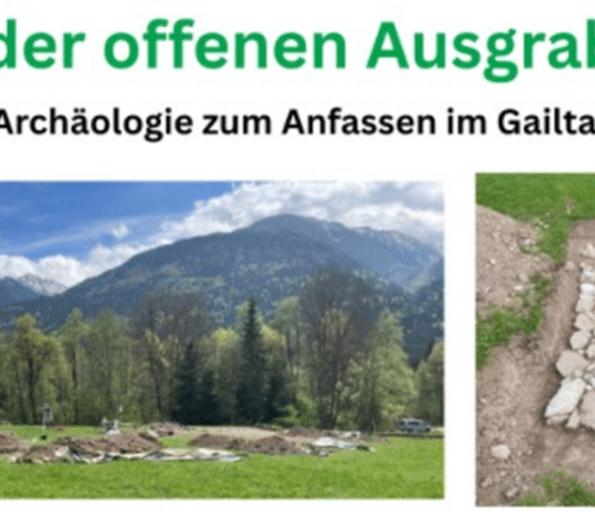 Tag der offenen Ausgrabung im Gailtal: Archäologie zum Anfassen im Gailtal