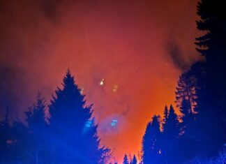 Sirenenalarm im Gail- und Lesachtal: Beginnender Waldbrand nach Blitzschlag