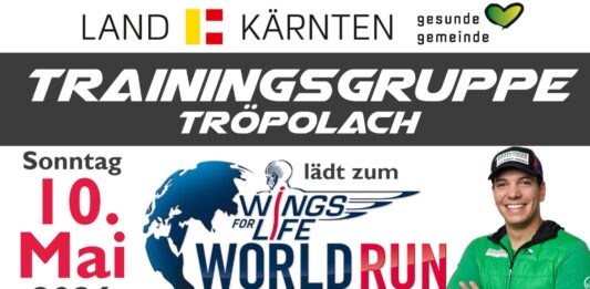 Team Markus Salcher Tröpolach – Gemeinsam beim Wings for Life World Run!