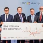 350 Mio. Euro für Kärnten: Investitionen stärken Straßen & Bahn