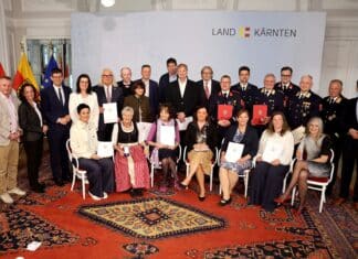 Offizieller Dank des Landes für besondere Leistungsträgerinnen und Leistungsträger