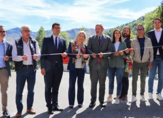 Plöckenpass wieder offen: Grenzverbindung nach fast drei Jahren Sperre feierlich freigegeben