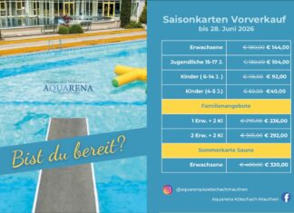 AQUARENA Kötschach-Mauthen startet in die Sommersaison!