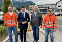 B111 Gailtal Straße: Sanierungsarbeiten in Hermagor gestartet