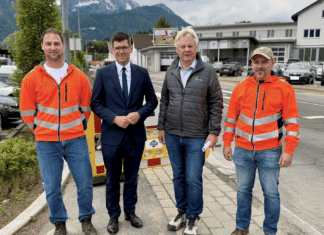 B111 Gailtal Straße: Sanierungsarbeiten in Hermagor gestartet