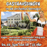 Stimmungsvolles Gasthaussingen im Hotel Schloss Lerchenhof