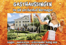 Stimmungsvolles Gasthaussingen im Hotel Schloss Lerchenhof