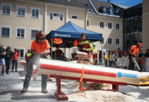 Johanna Zojer holt mehrfach Gold bei der Europameisterschaft der Waldarbeit – starke Bilanz für Litzlhofer Mädels!