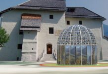 Ingeborg-Bachmann-Kuppel gastiert vor dem GailtalMuseum