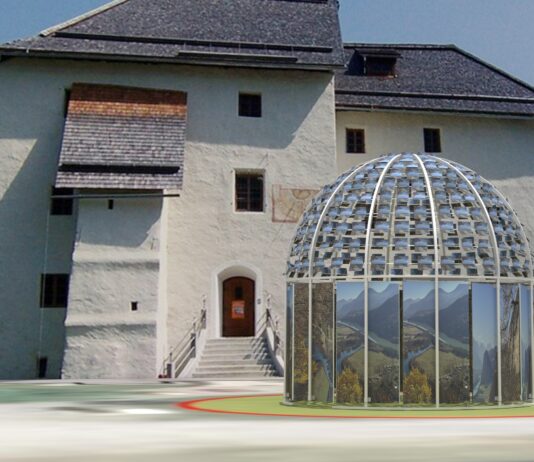 Ingeborg-Bachmann-Kuppel gastiert vor dem GailtalMuseum