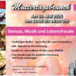 Herrlicher Muttertagsbrunch in der Südrast Dreiländerecke!
