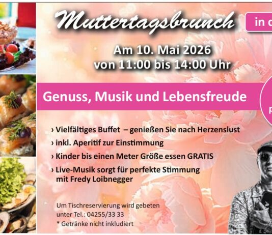 Herrlicher Muttertagsbrunch in der Südrast Dreiländerecke!