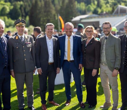 Feierliche Angelobung von rund 400 Rekruten in Hermagor