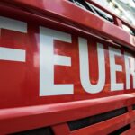 Brand in Altstoffsammelzentrum: 12-Tonnen-Container in Flammen