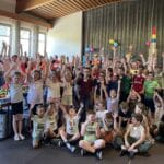 52 Kinder verwandelten Kirchbach in eine LEGO-Stadt