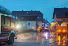 Schlammlawine nach Unwetter in Bad Bleiberg