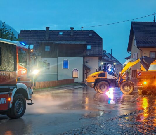 Schlammlawine nach Unwetter in Bad Bleiberg