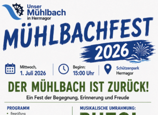 Mühlbachfest 2026: Ein Fest für die Rückkehr des Wassers