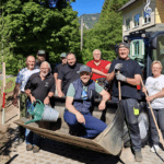 Nachhaltige Aufwertung des Vereinshausvorplatzes in Kreuth umgesetzt