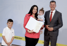 28 neue Staatsbürger feierlich in Kärnten willkommen geheißen