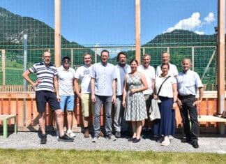 Offizielle Eröffnung des Bewegungsparadieses im Gitschtal