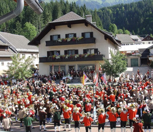66. Bezirksmusikertreffen in Dellach/Gail