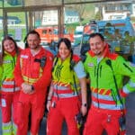Rotes Kreuz im Großeinsatz