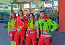 Rotes Kreuz im Großeinsatz