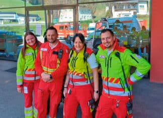 Rotes Kreuz im Großeinsatz