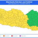 Kräftiger Regen in Oberkärnten und Osttirol erwartet