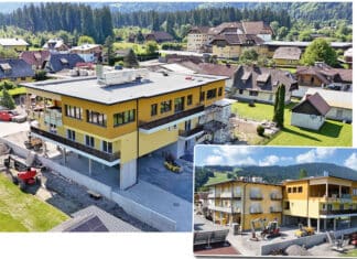 Hotel-Erweiterung und Panorama-Restaurant
