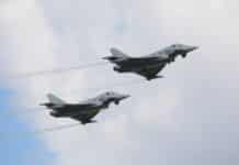 Eurofighter des Bundesheeres trainieren Überschallflüge über Kärnten
