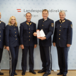 Festakt in der Landespolizeidirektion: Drei Gailtaler für herausragende Leistungen geehrt