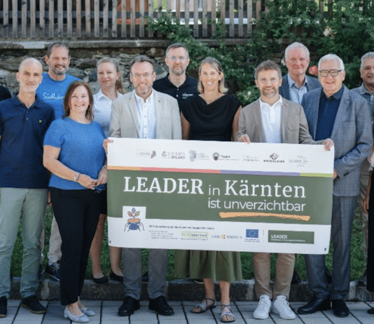 Gemeinsames Zeichen für die Zukunft der Regionalentwicklung