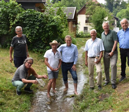 Mühlbachfest feierte Rückkehr des Wassers