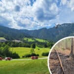 Waldbrand im Gemeindegebiet Nötsch: Vermutlich durch Blitzschlag ausgelöst