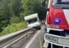 Wurzenpass Straße: Wohnmobil drohte über Böschung abzurutschen