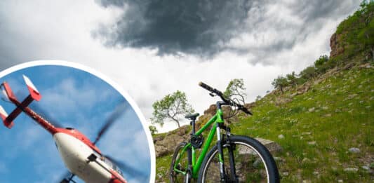 Mountainbikerin (58) bei Sturz auf der Alm am Weißensee schwer verletzt