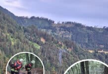 Lesachtal: Beginnender Waldbrand nach Blitzschlag gelöscht