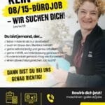 Kein 08/15-Bürojob!
