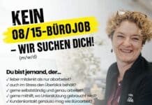 Kein 08/15-Bürojob!