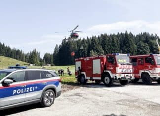 Waldbrand nahe der Windischen Höhe: Rund 90 Einsatzkräfte im Einsatz