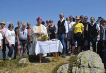 20 Jahre Bergmesse am Fuße des Mittagskofels bei Liesing