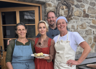Silvia Schneider zu Gast auf der Watschiger Alm